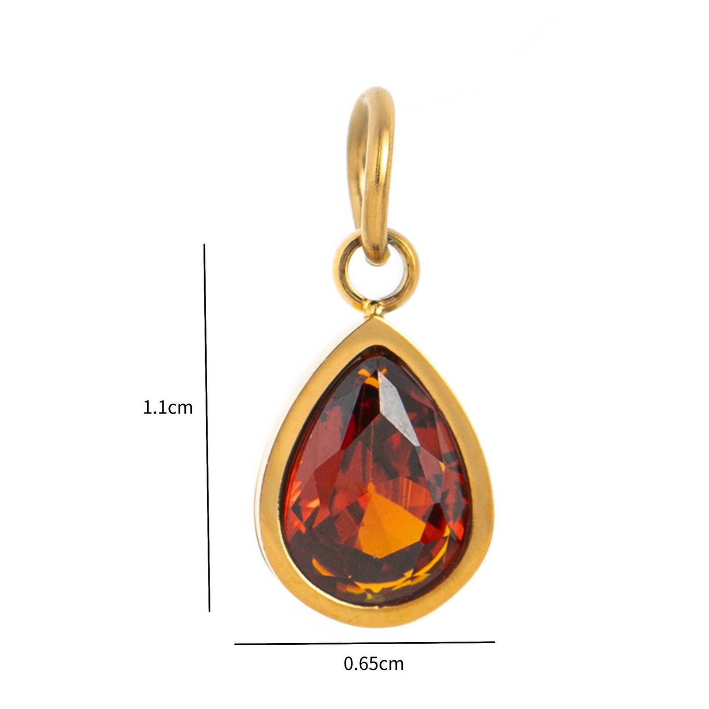 January Birthstone Charm