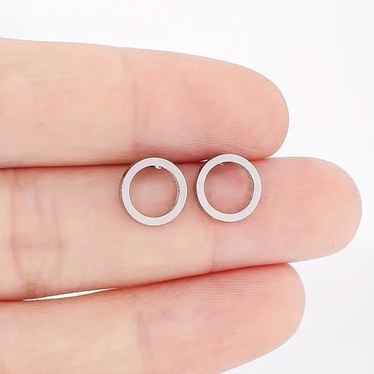 The Wholeness Silver Studs