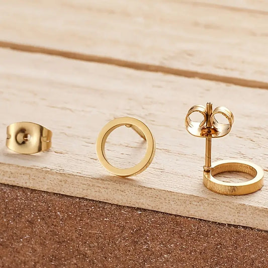 The Wholeness Gold Studs