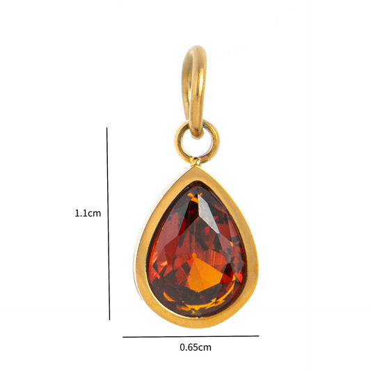 January Birthstone Charm