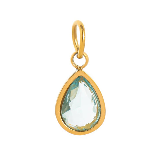 March Birthstone Charm