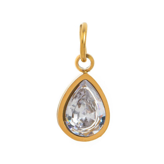 April Birthstone Charm